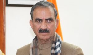 मुख्यमंत्री ठाकुर सुखविंद्र सिंह सुक्खू