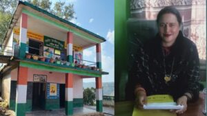पंचायत प्रधान अरुणा ठाकुर ने राजकीय प्राथमिक विद्यालय ढाडिक डिंगरी को लिया गोद