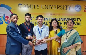 डॉ वाई एस परमार राजकीय स्नातकोत्तर महाविद्यालय नाहन के छात्र विशाल शर्मा