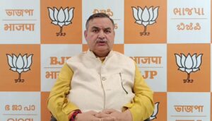 भारतीय जनता पार्टी के प्रवक्ता संदीपनी भारद्वाज