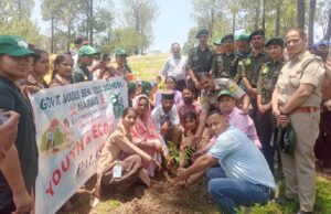 पीएम श्री पंडित दुर्गा दत्त राजकीय आदर्श वरिष्ठ माध्यमिक पाठशाला नारग में विश्व पर्यावरण दिवस धूम धाम से मनाया गया