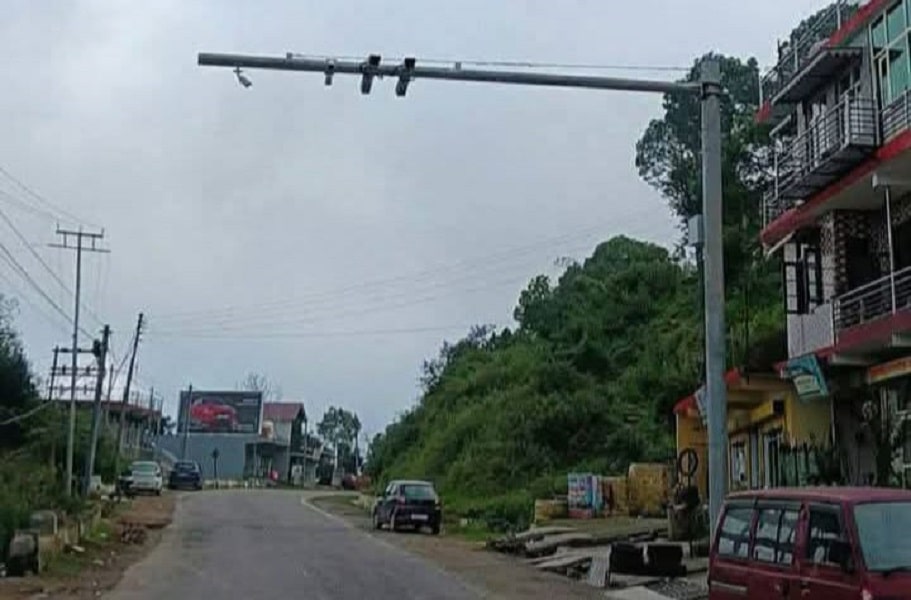 पच्छाद के सराहां में बस स्टैंड के समीप जोहना घाट में लगा ITMS कैमरा