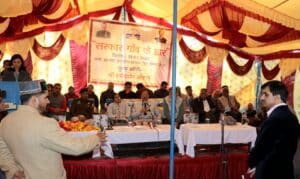 नाहन विधानसभा क्षेत्र के ग्राम बनेठी में सरकार गांव के द्वार कार्यक्रम