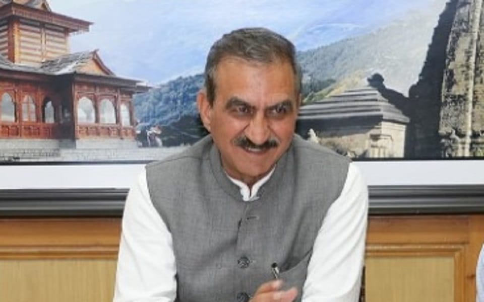 मुख्यमंत्री ठाकुर सुखविंदर सिंह सुक्खू