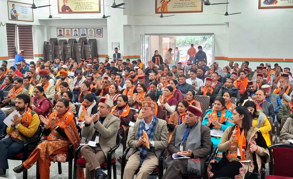 पंडित दीनदयाल उपाध्याय महा-प्रशिक्षण अभियान-2026 के अंतर्गत आज सिरमौर जिला भाजपा कार्यालय, नाहन में शिमला संसदीय क्षेत्र की कार्यशाला का शुभारंभ