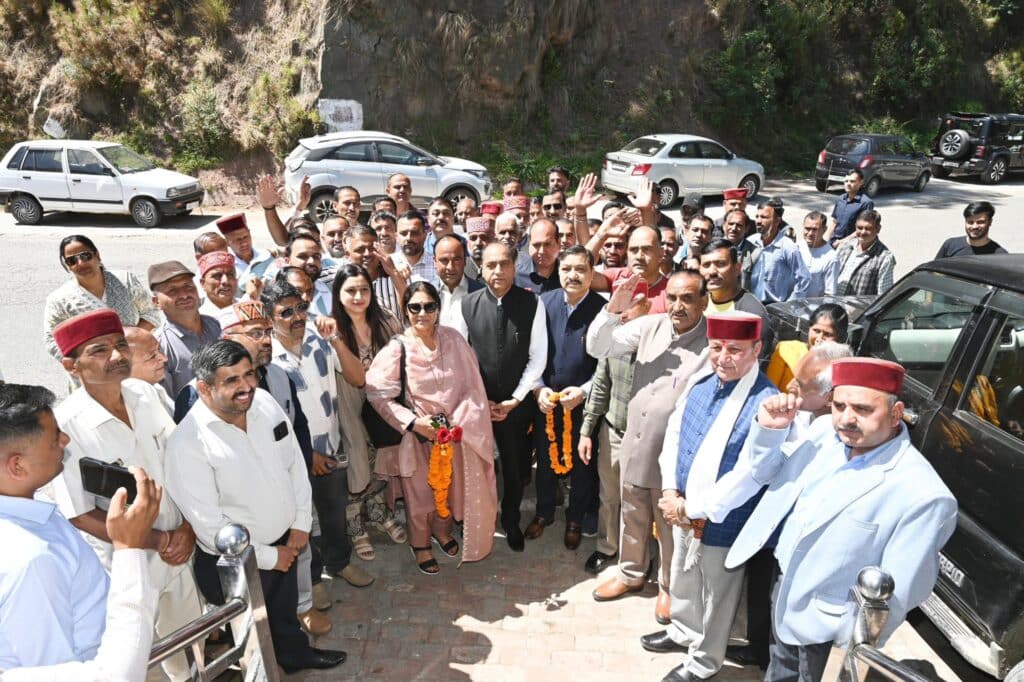 पूर्व मुख्यमंत्री एवं नेता प्रतिपक्ष जयराम ठाकुर ने अपने सिरमौर प्रवास के दौरान
