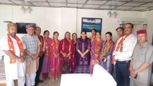 नव नियुक्त भाजपा समर्थित जिलापरिषद व बीडीसी सदस्य